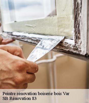 Peintre rénovation boiserie bois