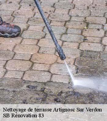 Nettoyage de terrasse