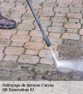 Nettoyage de terrasse