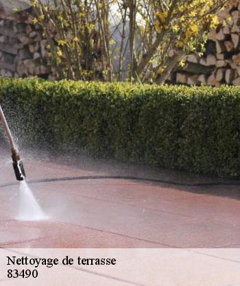 Nettoyage de terrasse