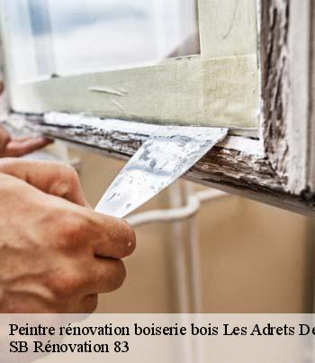 Peintre rénovation boiserie bois