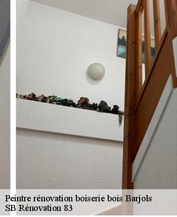 Peintre rénovation boiserie bois