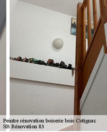 Peintre rénovation boiserie bois